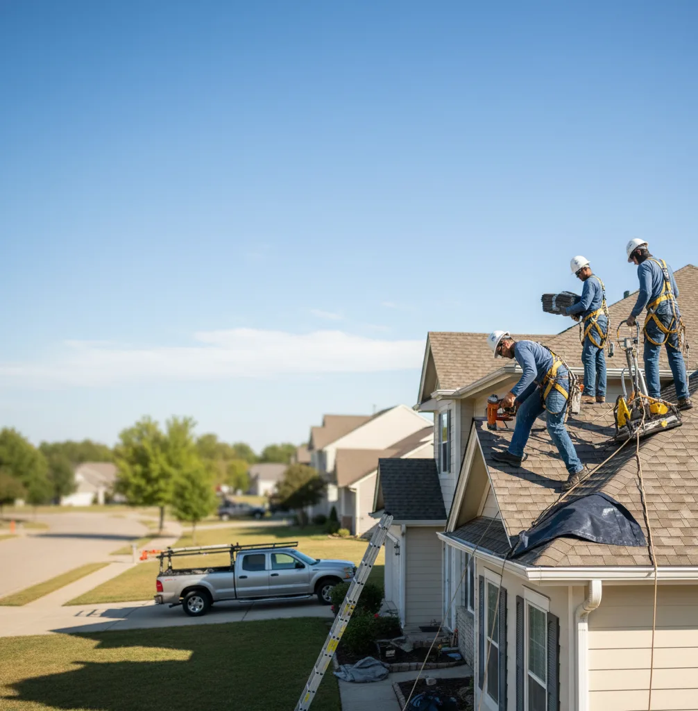 Roof Leak Repair in Columbus, MI